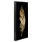 Stupell Industries Glam Lined Feather Floating Frame, design by Kim Allen